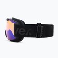 UVEX Downhill 2000 S CV occhiali da sci nero opaco/blu specchiato colourvision giallo 4
