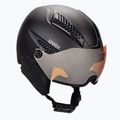 Casco da sci da donna UVEX Hlmt 600 visiera nero/opaco