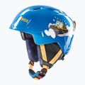 Casco da sci UVEX per bambini Manic blue caterpillar 8