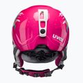 Casco da sci per bambini UVEX Manic pink penguin 3