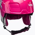 Casco da sci per bambini UVEX Manic pink penguin 6