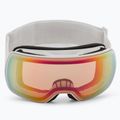 Occhiali da sci UVEX Compact V bianco/specchio arcobaleno variomatic 2
