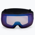 Occhiali da sci UVEX Compact V nero opaco/blu specchiato variomatic 2