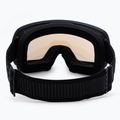 Occhiali da sci UVEX Compact V nero opaco/blu specchiato variomatic 3