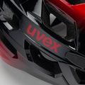 Casco da ciclismo da uomo UVEX Race 7 nero/rosso 7