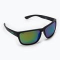 Occhiali da sole UVEX Lgl 36 CV nero opaco/colorvision verde a specchio