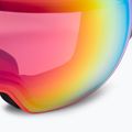 Occhiali da sci UVEX Compact FM arancione mat/specchio rosa arcobaleno 5