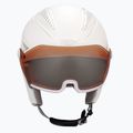 Casco da sci donna UVEX Hlmt 600 con visiera bianca opaca 2