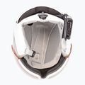 Casco da sci donna UVEX Hlmt 600 con visiera bianca opaca 5