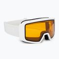 UVEX occhiali da sci Saga To bianco lucido/rosa specchiato/oro lite/chiaro 2