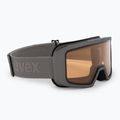 UVEX Occhiali da sci Saga To rhino mat/specchio silver/lasergold lite/clear