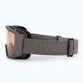 UVEX Occhiali da sci Saga To rhino mat/specchio silver/lasergold lite/clear 4