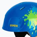 Casco da sci UVEX Heyya blue splash 7