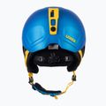 Casco da sci per bambini UVEX Heyya Pro blu/giallo mat 3