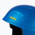 Casco da sci per bambini UVEX Heyya Pro blu/giallo mat 6