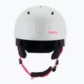 Casco da sci per bambini UVEX Heyya Pro bianco rosa opaco 2