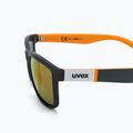 Occhiali da sole UVEX Lgl 39 grigio arancio opaco/arancio specchiato 4