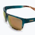 Occhiali da sole UVEX Lgl 36 CV peacocksand/colorvision mirror champagne 5
