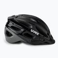 Casco da bicicletta UVEX True nero/grigio 3
