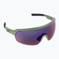 Occhiali da sole UVEX Sportstyle 227 oliva opaco/rosso specchiato