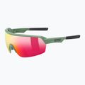 Occhiali da sole UVEX Sportstyle 227 oliva opaco/rosso specchiato 6