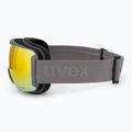 UVEX Downhill 2100 CV rhino matt/specchio arancione occhiali da sci 4