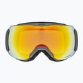 UVEX Downhill 2100 CV rhino matt/specchio arancione occhiali da sci 2