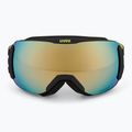 UVEX Downhill 2100 CV Race occhiali da sci nero opaco/specchio oro chiaro 2