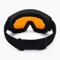 UVEX occhiali da sci Athletic FM nero opaco/verde specchio lasergold lite 3