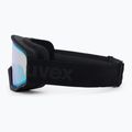 UVEX occhiali da sci Athletic FM nero opaco/verde specchio lasergold lite 4