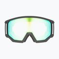UVEX occhiali da sci Athletic FM nero opaco/verde specchio lasergold lite 6