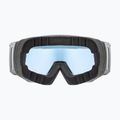 UVEX Athletic FM occhiali da sci rhino mat/specchio argento blu 8