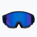 Maschera da sci UVEX Athletic FM navy matt/mirror blue green 2