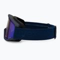 Maschera da sci UVEX Athletic FM navy matt/mirror blue green 4