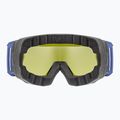 Maschera da sci UVEX Athletic FM navy matt/mirror blue green 5