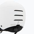 Casco da sci per bambini UVEX Rocket Visor Jr white/black matt/mirror blue/smoke 8