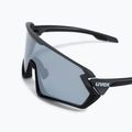 Occhiali da sole UVEX Sportstyle 231 grigio nero opaco/argento specchiato 5
