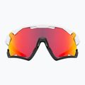 Occhiali da sole UVEX Sportstyle 228 bianco nero/rosso specchiato 7