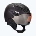 Casco da sci donna UVEX Hlmt 600 WE glamour nero swarovski