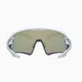 Occhiali da sole UVEX Sportstyle 231 argento prugna opaco/rosso specchiato 9