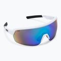 Occhiali da sole UVEX Sportstyle 227 bianco opaco/blu specchiato