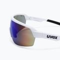 Occhiali da sole UVEX Sportstyle 227 bianco opaco/blu specchiato 4