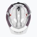Casco da bici UVEX City Active argento/prugna opaco 5