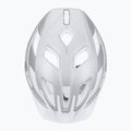 Casco da bici UVEX City Active argento/prugna opaco 6
