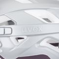 Casco da bici UVEX City Active argento/prugna opaco 7