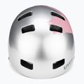 Casco da bici per bambini UVEX Kid 3 argento/rosa 2