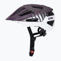 Casco da bici UVEX Quatro CC prugna/bianco opaco 3