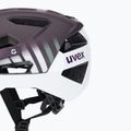 Casco da bici UVEX Quatro CC prugna/bianco opaco 7