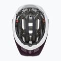 Casco da bici UVEX Quatro CC prugna/bianco opaco 5