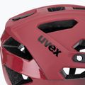 Casco da bici UVEX Quatro CC rosso/nero opaco 7